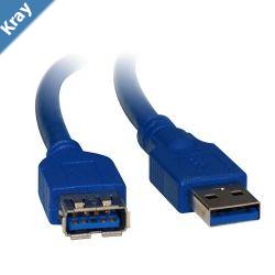 8Ware USB 3.0 Extension Cable 3m A to A Male to Female Blue