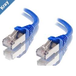 Astrotek CAT6A Shielded Ethernet Cable 1.5m Blue Color 10GbE RJ45 Network LAN Patch Lead SFTP LSZH Cord 26AWG