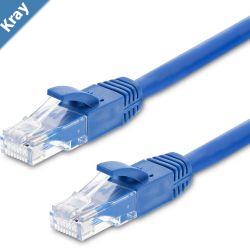 Astrotek CAT6 Cable 0.25m  25cm  Blue Color Premium RJ45 Ethernet Network LAN UTP Patch Cord 26AWG CU Jacket