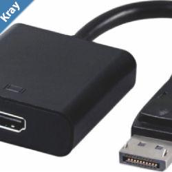 Astrotek DisplayPort DP to HDMI Adapter Converter Cable 20cm  20 pins Male to Female Active 1080P