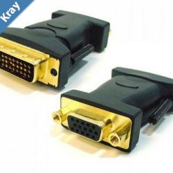 Astrotek DVI to VGA Adapter Converter 245 pins Male to 15 pins Female Gold Plated