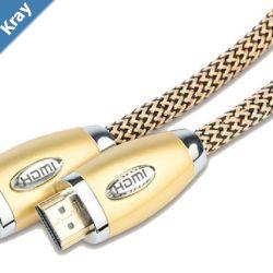 Astrotek Premium HDMI Cable 5m  19 pins Male to Male 30AWG OD6.0mm Nylon Jacket Gold Plated Metal RoHS