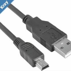 Astrotek USB 2.0 Cable 30cm  Type A Male to Mini B 5 pins Male Black Colour RoHS