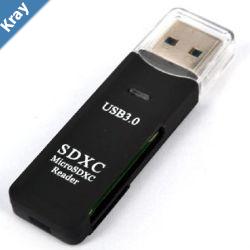 Astrotek USB 3.0 Card Reader for SD and Micro SD Black Colour