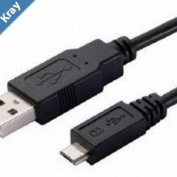 Astrotek USB to Micro USB Cable 3m  Type A Male to Micro Type B Male Black Colour RoHS