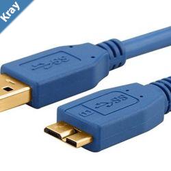 Astrotek USB 3.0 Cable 2m  Type A Male to Micro B Blue Colour