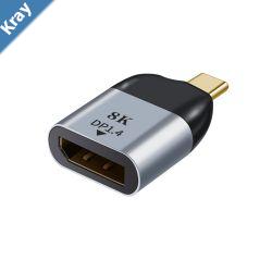 Astrotek USBC to DP DisplayPort Male to Female Adapter Converter 8K60Hz 4K60Hz for iPad Pro Macbook Air Samsung Galaxy MS Surface Dell XPS