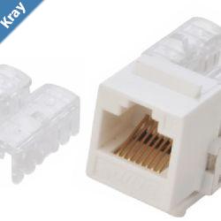 Astrotek CAT6 UTP Outlets Network Keystone Jack for Socket kit 10pcs per pack Poly Bag White LS