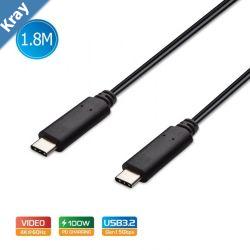 Simplecom CA519 USBC to USBC Cable USB 3.2 Gen1 5A 100W PD 4K60Hz 1.8M