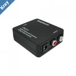 Simplecom CM121 Digital Optical Toslink and Coaxial to Analog RCA Audio Converter