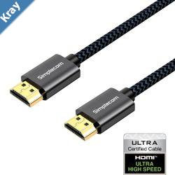 Simplecom SBT002 Ultra High Speed HDMI 2.1 Cable Nylon Braided 48Gbps 8K60Hz