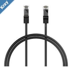 LS Verbatim CAT6 Ethernet Cable 1m  Black Clearance