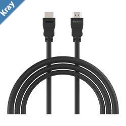 Verbatim HDMI Cable 1m  Black Support 4K FHD