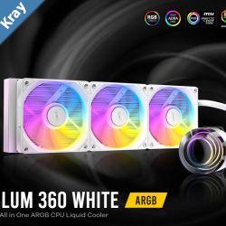 Antec Vortex Lum 360 White ARGB The EpochMaking All in One ARGB CPU Liquid Cooler