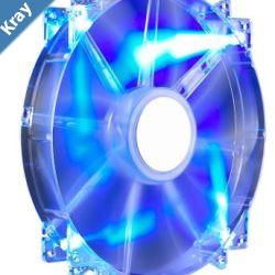 Coolermaster Megaflow Blue LED 200mm Silent Fan LS