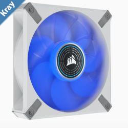 Corsair ML ELITE Series ML120 LED ELITE WHITE 120mm Magnetic Levitation Blue LED Fan with AirGuide Single PackLS