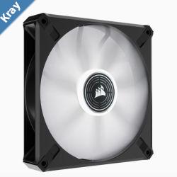 Corsair ML ELITE Series ML140 LED ELITE 140mm Magnetic Levitation White LED Fan with AirGuide Single PackLS