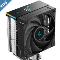 DeepCool AK400 Digital SE CPU Cooler Status Display ARGB LED Strips 4x Heat Pipe Intel LGA185117001200115111501155 AM5AM4