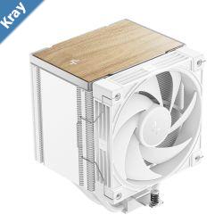 DeepCool AK500 G2 WH Wood Grain Top Cover CPU Cooler 5 Heat Pipes 4pin PWM Intel LGA185117001200115x AMD AM5AM4 DeepCool AK500 G2 WH Wood Grain Top Cover CPU Cooler 5 Heat Pipes 4pin PWM Intel LGA185117001200115x AMD AM5AM4