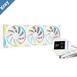 DeepCool LM360 ARGB Liquid Cooler Mini LCD Screen 2.4 IPS 320240 Resolution  Intel LGA185117001200  More AMD AM5AM4