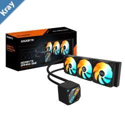 GIGABYTE GAMING 360 allinone liquid cooler Intel 1851  1700  115X  1200 AMD AM5  AM4 Color BLACK