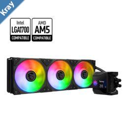 MSI MPG CORELIQUID D360 Liquid CPU Cooler LGA 1700  1200  1156  1155  1151  1150 LGA 2066  20113  2011 AM5  AM4 TR4  sTRX4 LS