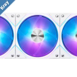MSI MPG EZ120 ARGB WHITE3W  Fan 3 x MPG EZ120 ARGB fans 7pin JAF  4pin PWM  3pin ARGB 01900 RPM 10 73.82 CFM white