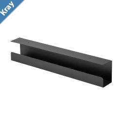 Brateck UnderDesk Cable Tray Organizer  Black Dimensions600x114x76mm   Black