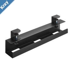 Brateck ClampOn Under Desk Cable Tray   Black