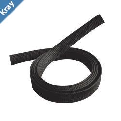 Brateck Braided Cable Sock 30mm1.2 Width  Material Polyester Dimensions1000x30mm  Black