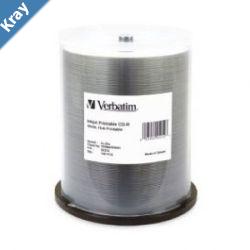 Verbatim CDR 700MB 100Pk White Wide InkJet 52x