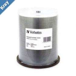 Verbatim CDR 700MB 100Pk White Wide Thermal 52x  95254