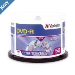 Verbatim DVDR 4.7GB 50pk Spindle 16x