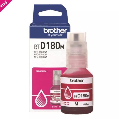 Brother *NEW* MAGENTA INK BOTTLE TO SUIT DCP-T580DW/DCP-T780DW -UP TO 5000 PAGES
