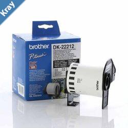 Brother White Cont. Film Roll Direct Thermal 62mm x 15.24mm