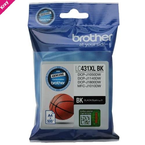 Brother *NEW* BLACK INK CARTRIDGE TO SUIT DCP-J1800DW -UP TO 500 PAGES