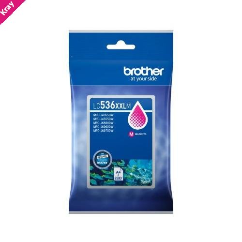 Brother *NEW* MAGENTA INK CARTRIDGE TO SUIT MFC-J4355DW/MFC-J4555DW/MFC-J6560DW -UP TO 2500 PAGES