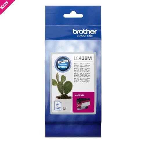 Brother LC436M    *NEW*INKvestment Tank A3 Colour Inkjet Printer with up to two years of ink in-box