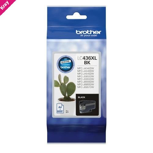 Brother LC436XLBK     *NEW*INKvestment Tank A3 Colour Inkjet Printer with up to two years of ink in-box