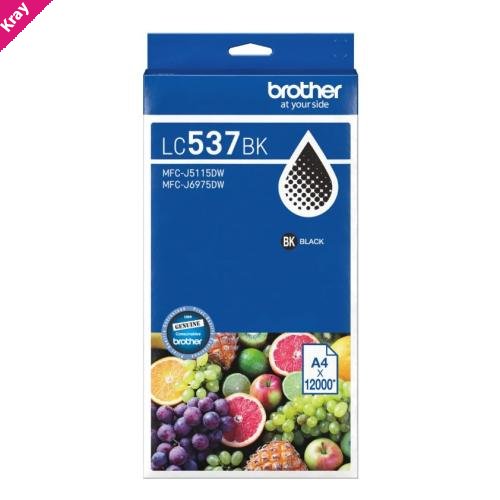 *NEW* BLACK INK CARTRIDGE TO SUIT MFC-J6975DW -UP TO 12,000 PAGES