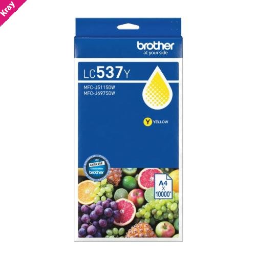 *NEW* YELLOW INK CARTRIDGE TO SUIT MFC-J6975DW -UP TO 10,000 PAGES