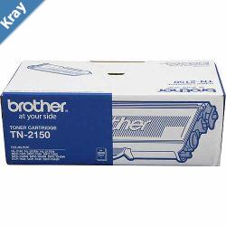 Brother TN2150 Brother TN2150 Mono Laser Toner  High Yield HL214021422150N2170W DCP7040 MFC73407440N7840W up to 2600 p