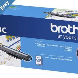 Brother TN253C Cyan Toner Cartridge to Suit   HL3230CDW3270CDWDCPL3015CDWMFCL3745CDWL3750CDWL3770CDW 1300 Pages