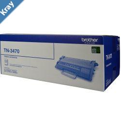 Brother TN3470 Mono Laser Toner  High Yield upto 12000 Pages L6200DW L6400DW L6700DW L6900DW