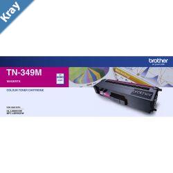 Brother TN349M AYS EXCLUSIVE TO B2B Colour Laser TonerSuper High Yield Megenta HLL9200CDW MFCL9550CDW  6000Pages