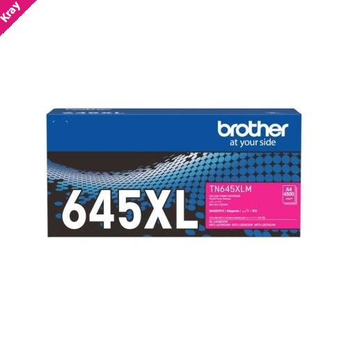 BROTHER HIGH YIELD MAGENTA TONER. COMPATIBEL WITH HL-L8430CDW, MFC-L8730CDW, MFC-L8930CDW and MFC-L8970CDW.UP TO 4500 PAGES