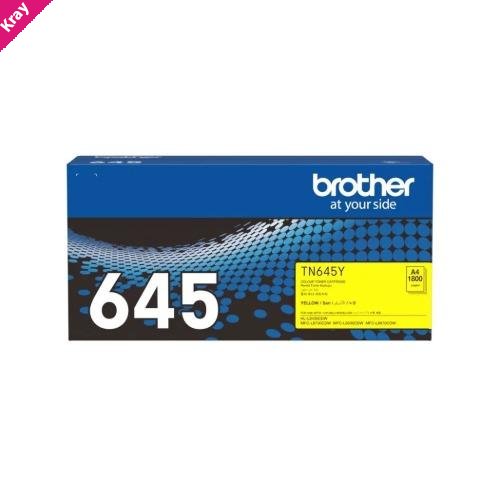BROTHER STANDARD YIELD YELLOW TONER. COMPATIBEL WITH HL-L8430CDW, MFC-L8730CDW, MFC-L8930CDW and MFC-L8970CDW.UP TO 1800 PAGES