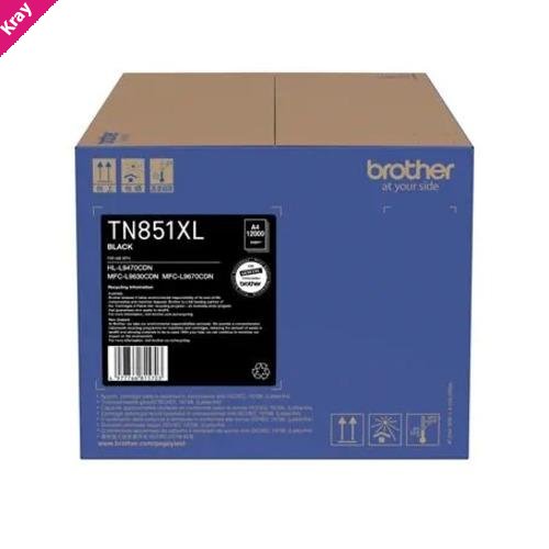 Brother BLACK HIGH YIELD TONER CARTRIDGE  TO SUIT MFC-L9670CDN/ MFC-L9630CDN/HL-L9470CDN - Up to 6500 pages