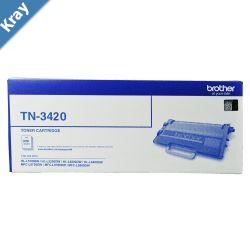 Brother TN3420 Mono Laser Toner  High Yield to suit HLL5100DN L5200DW L6200DW L6400DW  MFCL5755DW  L6700DW L6900DWup to 3000 pages