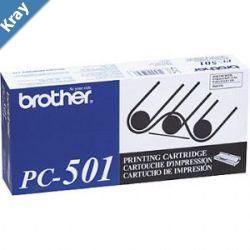 Brother PC501 1 Print Cartridge  1 Roll  to suit FAX 827827S837MC837MCS878
